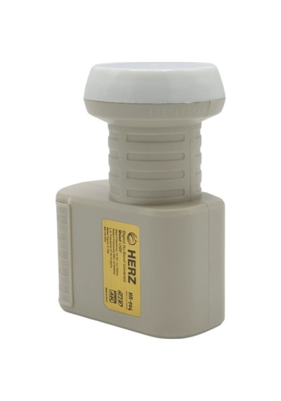 Herz Hr-904 Digital Ku-band Quad 4'lü Lnb Universal - Altın Uçlu 0.1db Chip