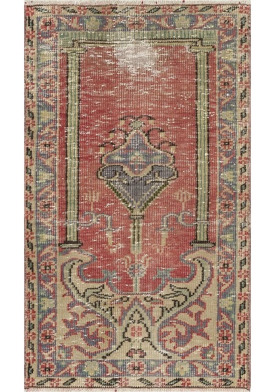 Geçmişten Günümüze Vintage Zemin Halı 73 X 126 Cm 10005
