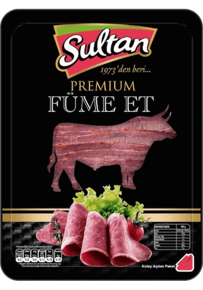 Sultan Dilimli Füme Et 60 G