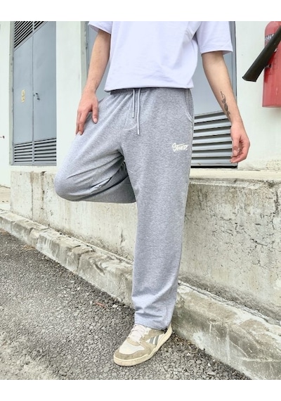 Bpm Swd Baggy Eşofman Altı Gri Çok Renkli