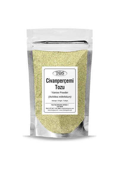 Tos The Organic Spices Civanperçemi Tozu 500 G Achillea Millefolium