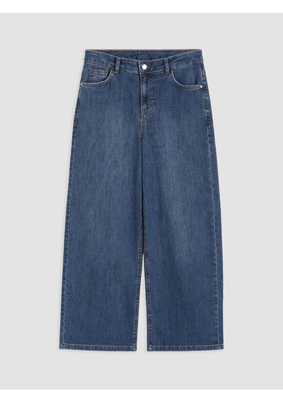 Lcwaıkıkı Classic İndigo Wideleg Kadın Jean Pantolon