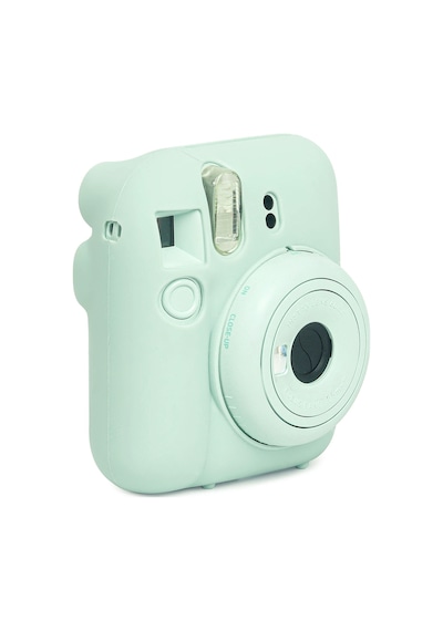 Fujifilm Instax Mini 12 Fotoğraf Makinesi + 10'lu Film + Kıskaçlı Resim Standı + Silikon Kılıf Seti Yeşil