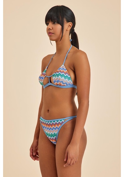 Amarelle Hawaii Mavi Balensiz Üçgen Bralet Bikini Üst Mavi