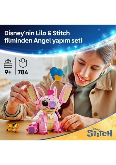 Lego Lilo Ve Stitch Temalı Eğlenceli Oyun Seti - 9 Yaş Ve Üzeri İçin