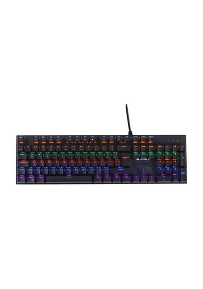 Tk-05 Mekanik Oyuncu Klavyesi Rgb Işıklı Blue Switch Kablolu Klavye 9 Led Mod Gaming Keyboard