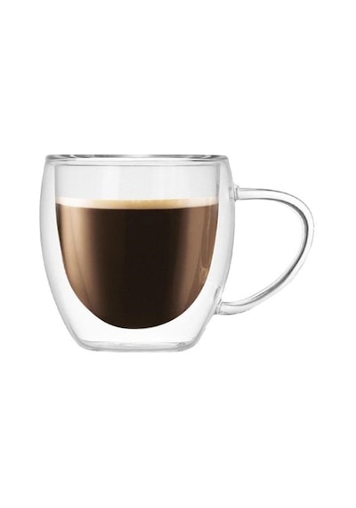 Çift Camlı Katmanlı Çift Cidarlı Kupa Fincan 200 Ml