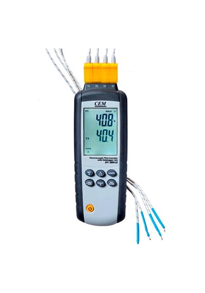 Cem Dt-3891g 4 Kanallı Termokupl Sıcaklık Data Logger