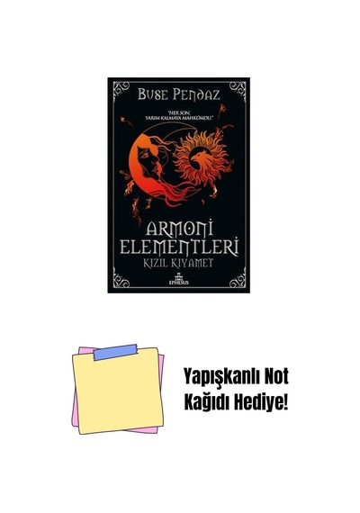 Armoni Elementleri: Kızıl Kıyamet, Ciltli + Yapışkanlı Not Kağıdı