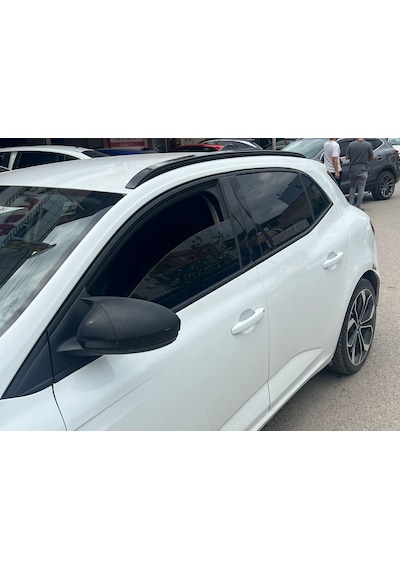 Renault Megane 4 Hb 2016-2023 Tavan Çıtası Parlak Siyah