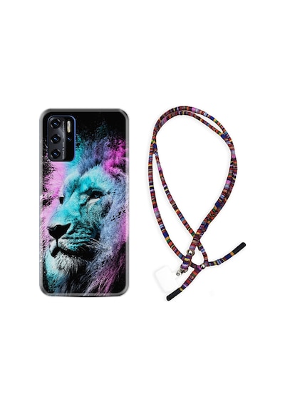 Reeder P13 Blue 2021 Kılıf Rasta Boyun Askılı Pink Blue Leon 1603