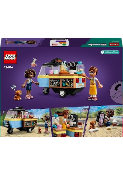 LEGO® Friends Mobil Pastane 42606 6+ Yaratıcı Oyuncak Yapım Seti - 125 Parça