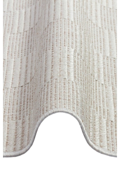 Kaymaz Yıkanabilir Doğal Dokulu Krem Dekoratif Sisal Oval Halı Siesta 1506 Kemik-krem