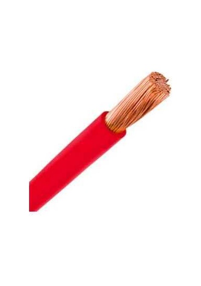 1 mm Nyaf Kablo Hes 1 Metre-Kırmızı