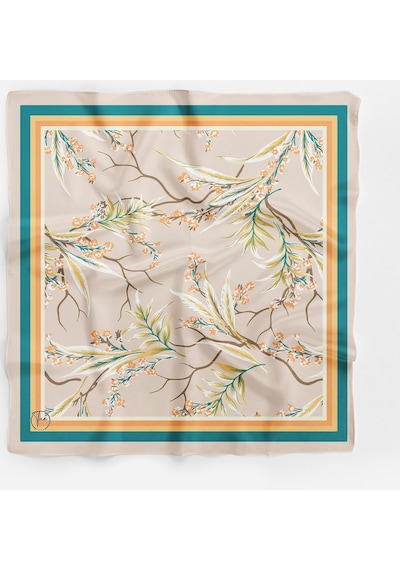 Dallı Desen Bandana/fular Çok Renkli