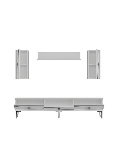 Tvr1813bs - Elips Tvr180 Ünitesi Takım Beyaz - Sılver 180cm