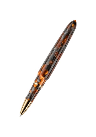 Montegrappa Venetia Plume Agate Roller Kalem Isvenraj
