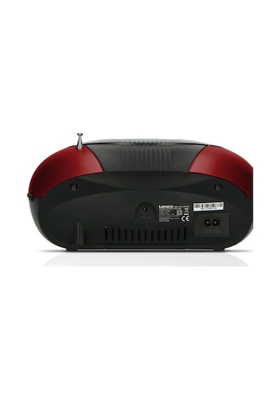 Lenco Scd-37 Usb Kırmızı - Taşınabilir Fm Radyo Cd Ve Usb Oynatıcı - Kırmızı