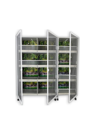 İstanbul Kafes Model 12 Pvc Kuş Dolabı