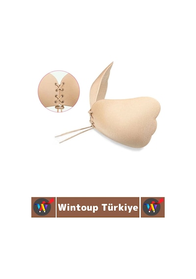 Wintoup İz Bırakmaz Kaymaz Göğüs Dikleştiren Dolgun Gösteren Toparlayan Göğüs Ucu Kapatıcı Yapışkan Sütyen Ten