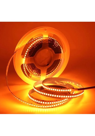 Cata Ct 4538 Amber 5 Metre 240 Çipli İç Mekan Şerit Led