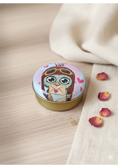 Boho Bloom Gül & Yasemin Kokulu El Yapımı Soya Mumu Happy Blaze Candle Kahverengi - Beyaz