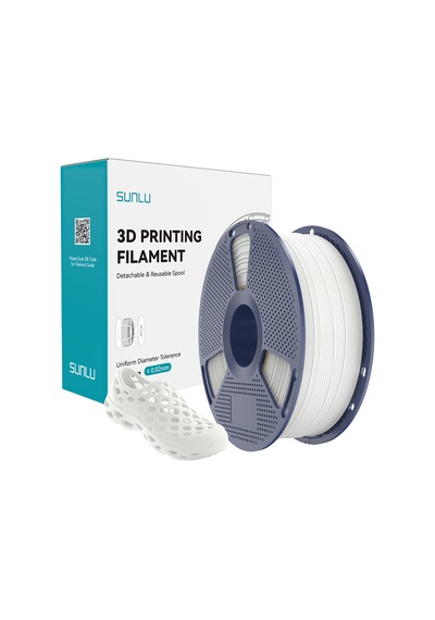 Sunlu 90a Tpu Filament Beyaz 1.75mm 1kg
