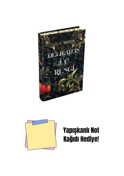 Delilah'ın Üç Rengi Ciltli + Yapışkanlı Not Kağıdı