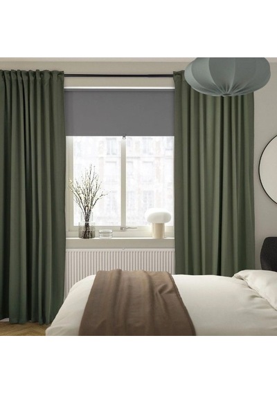 Ikea Majgull Fon Perde 145x300 Cm Yeşil
