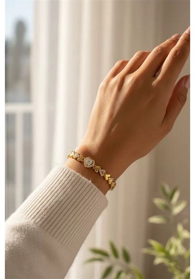 Xuping Vip Bileklik - 14k Altın Çok Renkli 75843443