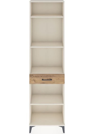 Arges Dolap 4 Raflı Tek Çekmeceli 60x30x221 Aytaşı-çam Aytaşı