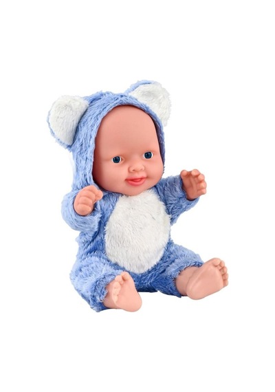 İnteraktif Sesli Ve Dokunma Sensörlü Baby Bear Oyuncak Bebek - 23 Cm