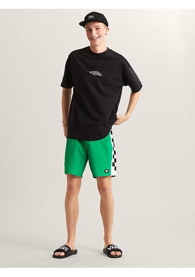 Buckled Ss Tee Erkek Siyah T-shirt - Vn000sr3 Siyah