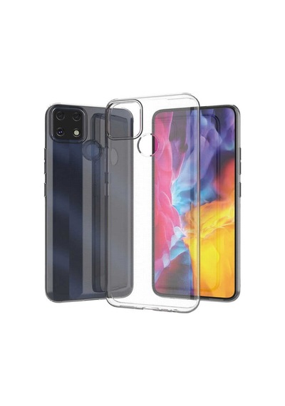 Realme C25 Kilif Zore Kamera Korumali Süper Silikon Kilif 559449565