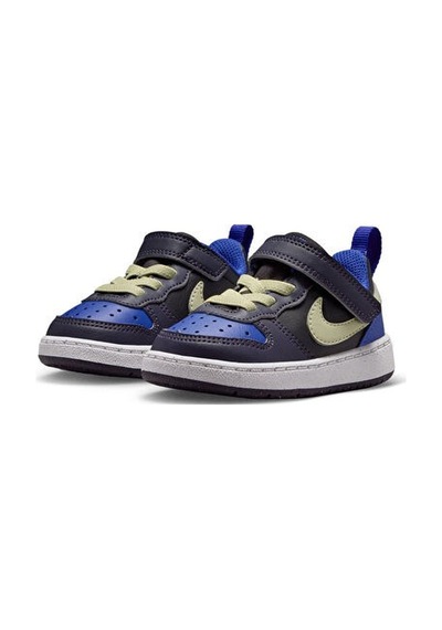Nike Nıke Court Borough Low Recraft Td Bebek Günlük Ayakkabı Dv5458-011 Siyah Çok Renkli