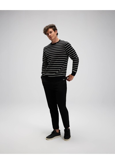 Ellesse Erkek Sweatshirt Em592-bk Black Çok Renkli