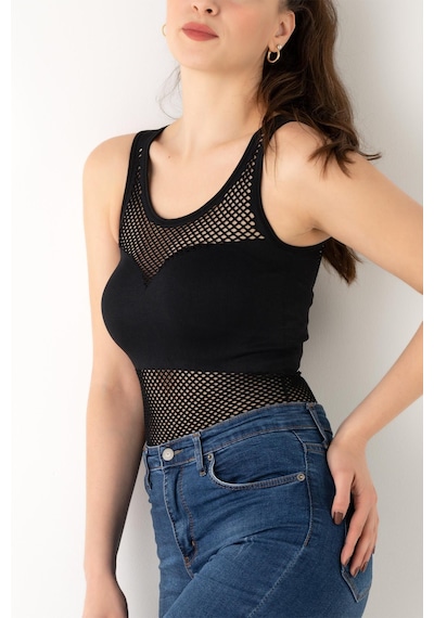 Miofit Kadın Mesh Dikişsiz Spor Atlet 001