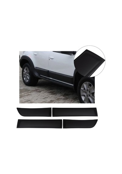 Dacia Duster Uyumlu 2010-2017 Abs Düz Kapı Dodik Seti 4 Parça
