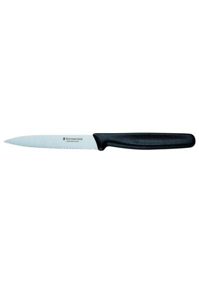Victorinox 10 CM Tırıtırlı 6 Lı Set Siyah