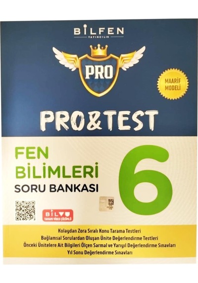 6. Sınıf Pro Pro-test Fen Bilimleri Soru Bankası 2025