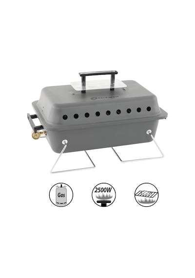 Outwell Asado Gas Grill Portatif Gazlı Barbekü Gri