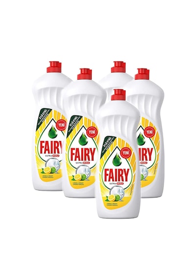 Fairy Siftaholsun Ultra Hızlı Limon & Misket Limonu Kokulu 650 Ml, 5 Adet