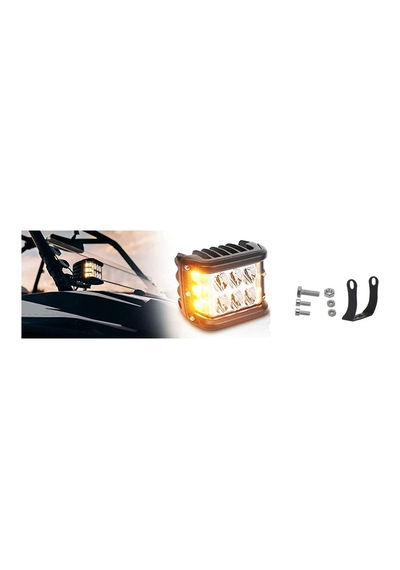 Çalışma Lambası Çakarlı Beyaz Sarı Sinyalli Led Fonksiyonel