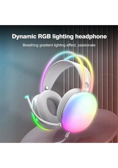 Rainwork 7.1 Rgb Transparan Led Effect Gaming Headset Oyuncu Gaming Kulaklık Ct-x8