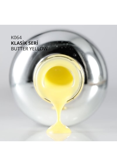 Kalıcı Oje K064 Tereyağı Sarısı 10 Ml Diğer