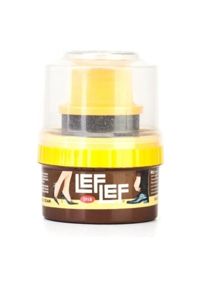 Nuri Leflef Krem Ayakkabı Boyası 60ml Hazır K.kahve Cilalı Süngerli - 12'li Paket Diğer