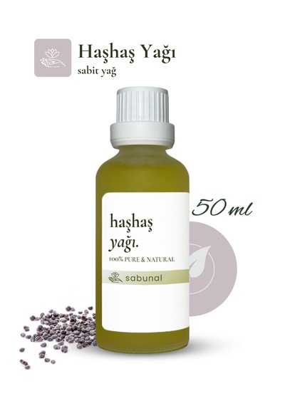 Sabunal Haşhaş Yağı 50 ML Nemlendirici Cilt Bakım