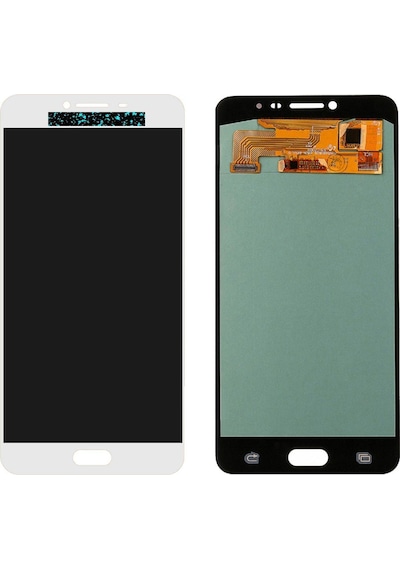 Samsung Galaxy C7 Sm-c7000 Lcd Ekran Dokunmatik Beyaz