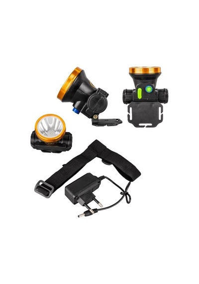 Pm-4524 Power Ledli Su Geçirmez Şarjlı Balıkçı Kafa Feneri Diğer