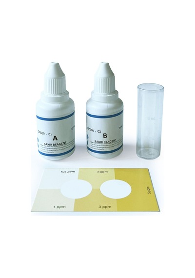Chembio Bakır Test Kiti 0-5 Ppm 100 Test Kolorimetrik